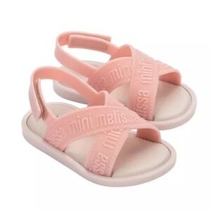 BRAND NEW BRAZILIAN MINI MELISSA LITTLE GIRLS M LOVER SANDAL Size 9C